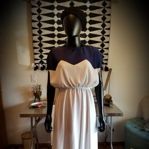 VINTAGE MICROPLEATED DRESS